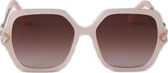 Casual Beige Rectangular Sunglasses, Trendy Beige Rectangular Sunglasses, Beige Rectangular Sunglasses With Uv Protection, Trendy Beige Sunglasses For Vacation, Beige Sunglasses For Summer Beach, Casual Beige Sunglasses For The Beach, Beige Sunglasses With Gradient Lenses For Beach, Trendy Cream Polarized Sunglasses, Casual Beige Sunglasses For Beach