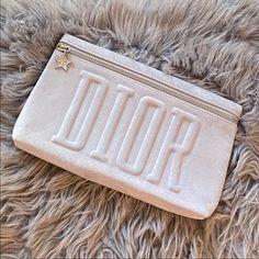 Reposhing This Item I Purchased From @Jdw1. Loved It, But Ready To Rotate For Something New. Questions? Leave A Comment Below! Dior Makeup Bag, Dream List, Dior Makeup, Gray Suede, Cosmetic Bags, Green Bay, Makeup Cosmetics, Something New, Cosmetic Bag