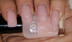 Milky Nail Polish Colors, Pale Princess, Color Manicure, Nails Round, Couture Nails, Strawberry Color, Manicure Colors, Polish Manicure, Zoya Nail