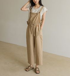 KOODING carries the latest JUSTONE jumpsuits & rompers. KOODING is the global leading shopping website in providing authentic Korean fashion, beauty and lifestyle items, including clothing, cosmetics, shoes, accessories, and bags in affordable, fast, easy, and safe way. Brown Cotton Jumpsuit For Spring, Trendy Beige Workwear Jumpsuits And Rompers, Casual Khaki Jumpsuits And Rompers For Fall, Spring Brown Cotton Jumpsuits And Rompers, Trendy Beige Jumpsuits And Rompers For Summer, Trendy Beige Summer Jumpsuits And Rompers, Trendy Beige Jumpsuits For Work, Trendy Beige Summer Jumpsuit/romper, Summer Khaki Jumpsuits And Rompers For Workwear