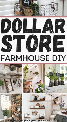 Dollar Store Farmhouse DIY Ideas with Serious Style Comfy Room Ideas, Rental Apartment Decorating, Balcony Apartment, Comfy Room, Rustic Bookcase, Rustic Wooden Shelves, Diy Farmhouse Style, Apartment Decorating On A Budget, Kitchen Apartment