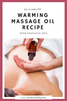 Diy Massage Oil Recipes, Massage Oil Recipe, Massage Oils Recipe, Diy Massage Oil, Blue Tansy Essential Oil, Message Oil, Massage Oil Blends, Diy Massage, Oil Shelf