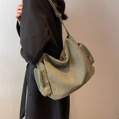 UAKISS - Leisure Canvas Shoulder Bag For Female Students Schoolbag Fashion Unisex Travel Messenger Bag Women Large Capacity Crossbody Bag Messenger Bag Women, Travel Messenger Bag, Mens Satchel, Travel Crossbody, Crossbody Bags For Travel, Women Crossbody Bag, Wedding Clutch, Pearl Bag, Canvas Messenger Bag