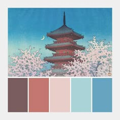 Pantone Colour Palettes, Color Design Inspiration, Color Palette Challenge, Music Coloring, Color Palette Design, Ukiyo E, Art Color, Cmyk Color