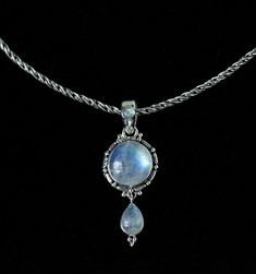 Sterling Silver Rainbow Moonstone Necklace Moonstone Necklaces, Outfits Jewelry, Ethereal Jewelry, Rainbow Moonstone Jewelry, Royalty Fashion, Fire Opals, Rainbow Moonstone Necklace, Crystal Goddess, Tibetan Turquoise