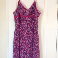 So Cute! Express Pink And Purple Floral Sundress. Has Shorts Attached For Modesty. Back Zip. Just Add Sandals And Go! Smoke Free Pet Free Home. Never Worn. Pit To Pit 17 Across Measured At Lace Summer Purple Cotton Sleepwear, Summer Floral Print Purple Sleepwear, Purple Floral Print Sleepwear For Summer, Fitted Sleeveless Purple Sleepwear, Lavender Fitted Sleeveless Sleepwear, Fitted Lavender Sleeveless Sleepwear, Fitted Purple Sleepwear For Summer, Purple Fitted Sleepwear With Spaghetti Straps, Fitted Purple Sleepwear For Spring