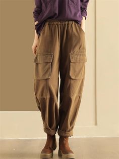 Description Product ID: BT2051378 Material: Cotton Blend Pattern: Solid Season: Autumn Style: Fashion, Casual, Sport Occasion: Daily, Holiday, Party Package included 1 * Pants Size Chart (Asian Size): Please allow 1-3 cm measured error. Size Length Waist Hip One Size 94cm | 37.0 in 74cm - 102cm | 29.1'' - 40.2 in 128cm | 50.4 in Lantern Pants, Party Package, Casual Sport, Autumn Style, Season Autumn, Holiday Party, Fashion Casual, Black Pants, Style Fashion