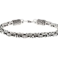 925 Sterling Silver Byzantine Bracelet | Norse Spirit Women Viking, Byzantine Bracelet, Byzantine Chain, Norse Symbols, Norse Jewelry, Necklaces Women, Viking Culture, Shield Maiden, Viking Ring