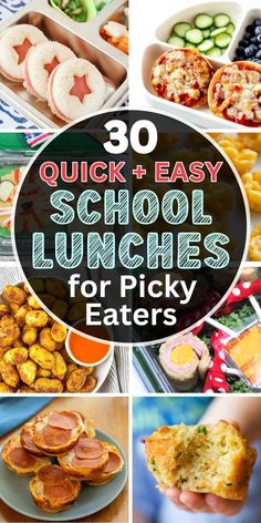 Creative and easy kids school lunch ideas for picky eaters. Picky Kids Lunch Ideas For School, Cheap School Lunches, Cold Lunch Ideas For Kids, Kids School Lunch Ideas, Lunch Ideas For Picky Eaters, Cold School Lunches, Healthy Cold Lunches, Easy School Lunch Ideas, Homemade School Lunches