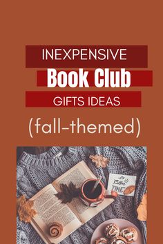 the book club gift ideas fall - themed