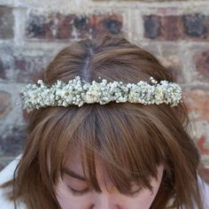 www.artisandriedflowers.co.u Flower Hair Band, Boho Twists, Dainty Style, Lapel Flower, Flower Company, The Wedding Date, Normal Hair, Crown Hairstyles, Elope Wedding