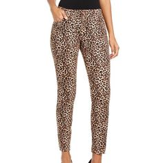 Manufacturer: Inc Size Origin: Us Manufacturer Color: Natural Leopard Suggested Price: $89.50 Condition: New With Tags Fit: Regular Fit Style Type: Casual Pants Collection: Inc Bottom Closure: Button-Zip Fly Waist Across: Inches Inseam: 29 Inches Rise: Inches Hips Across: Inches Leg Opening: Inches Front Style: Back Pockets: Material: 98% Cotton/2% Elastane Fabric Type: Cotton Specialty: Animal Print High Waist Stretch Leopard Print Bottoms, Stretch High Waist Leopard Print Bottoms, Fall Leopard Print Bottoms With Elastic Waistband, Leopard Print High Waist Bottoms For Work, High Waist Leopard Print Bottoms For Work, Spring Stretch Bottoms In Leopard Print, Spring Stretch Leopard Print Bottoms, Spring Leopard Print Stretch Bottoms, Fitted Leopard Print Trousers