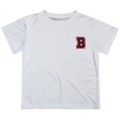 Let your kiddo look cool in his new Vive La Fete Impressions hand sketched artwork boys tee shirt. Let him play, go to the game, and cheer loudly and proudly with his Brown University Bears gear by Vive La Fete.Celebrate and cheer on game day with our classic design Brown University Bears Short Overstitched Crew Neck Sleeve Top. Officially Licensed product sold by Vive La Fete.This awesome graphics, fun and game day crew neck t-shirt features officially licensed Brown University Bears colors and Sporty White T-shirt For Playwear, Sporty School T-shirt With Graphic Print, Sporty Graphic Print T-shirt For School, White Logo Print T-shirt For School, White T-shirt With Character Print For School, White School T-shirt With Character Print, White T-shirt With Character Print, White Character Print T-shirt For School, White Character Print T-shirt For Playwear