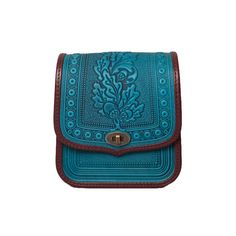 Turquoise and Bordo Crossbody Purse, Stylish Leather Shoulder Bag for Women - Artynov | Unique Handmade Accessories Turquoise Leather Shoulder Bag For Travel, Turquoise Shoulder Bag For Everyday Use, Turquoise Shoulder Bag With Removable Pouch For Everyday, Turquoise Shoulder Bag With Removable Pouch, Leather Shoulder Bag In Turquoise For Everyday Use, Turquoise Leather Shoulder Bag With Detachable Strap, Turquoise Shoulder Bag With Detachable Strap For Everyday, Turquoise Leather Satchel For Travel, Turquoise Crossbody Bag With Detachable Strap