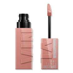 Maybelline Vinyl Ink - Captivated (95) Maybelline Super Stay Vinyl Ink, Maybelline Cosmetics, Budget Beauty, Color Locks, Maybelline Makeup, Maybelline Super Stay, Pink Lipstick, Glossy Lips, Makeup Essentials