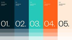 the numbers are arranged in different colors to form an abstract background for this type of graphic design