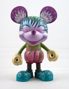 a figurine of a cartoon character with big ears