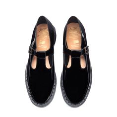 Black Patent Mary Jane Shoe | Solovair | Classic Collection | Handmade in England – NPS Solovair US Musician Clothes, Clothes Details, Eclectic Outfits, Mary Jane Shoe, Shoe Wishlist, Jane Shoes, Goodyear Welt, Pumps Flat, Shoes Uk