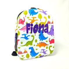 ** The outside of our bag is made of cotton and its inner lining is made of polyester. Made of 100% Turkish cotton. It is not from the bags made of poor quality nylon material produced in China sold by different brands ! I am sure you will admire the fabric of the bag :) Great backpack for your little one to carry toys and snacks. Or the cutest gift for them. ♥ Do not hesitate to write to us for anything that comes to your mind, I will do my best :) ★ Dimensions 0-5 Year Bag; -Height: 25 CM -Wid Playful Backpack For Students, Playful Standard Backpack For Students, Fun Backpack For End Of School Year, Playful Style Standard Backpack For Students, Fun Daily Use Standard Backpack, Fun Rectangular Student Bag, Fun Rectangular Backpack For End Of School Year, Playful Softback School Bags, Fun Rectangular Backpack For Everyday Use