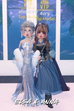 dress to impress dti elsa and anna frozen disney princess creds r; me eliqxtire, 4vry0ung [NO REPOSTS] #dti #dresstoimpress #dresstoimpressoutfits #dtioutfits #frozen #elsa #anna #disney #princess Anna Disney Princess, Royal High Roblox Outfits Boy, Dress Impress, Fancy Dress Code, Beautiful Eyes Color, Anna Disney, Dti Hacks, Elsa And Anna, Anna Dress