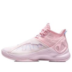 Li-Ning Breathable Basketball Shoes 'Pink' ABAR081-6 Shoes Pink, Court Shoes, Basketball Shoes, Basketball, Iphone, Pink