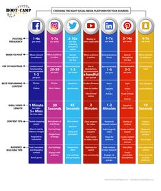 the top social media platforms in 2013 infographical graphic by hotlamp com