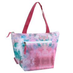 Our Fridge Pak Printed Lunch tote bags are durable and modern! Bring your lunch & snacks to school in style. This lunch bag offers plenty of space for most lunch containers and is easy to carry. Case Includes 2 Assorted Designs Floral print and Tie Dye print Made From Strong 600D Polyester 6 MM Foamed Lining with Easy Wipe Clean Large Carry Handles Measures 12 x 9.25 x 6.5 Pink Lunch Bag With Zipper, Functional Multicolor Lunch Bag For Daily Use, Functional Multicolor Lunch Box For Everyday Use, Back To School Lunch Box With Zipper Closure, Functional Pink Lunch Bag For Everyday Use, Rectangular Lunch Bag For Daily Use, Back To School, Functional Tote Lunch Bag For School, Back To School Lunch Bag With Zipper Closure, Back To School Multicolor Lunch Box