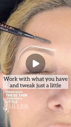 Shaping Eyebrows For Beginners, Eye Brows Tutorials, Brows Tutorial, Easy Eyebrow Tutorial, Makeup For Round Eyes, Brow Freeze, How To Do Eyebrows, Skin Tone Makeup