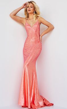 Jovani 220110 - V-neckline embellished evening gown that features a low open back. Glitter Prom Dress, Curve Hugging Dress, Jovani Prom, Short Dress Styles, Prom Dresses Jovani, Essense Of Australia, Exquisite Gowns, Prom Dress Stores, Prom Dress Styles