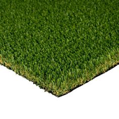 artificial grass mat with white background