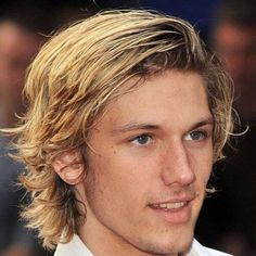 Blonde Long Hairstyles, 70's Hair, Hairstyles Guys, Male Styles, Hairstyle Boy, Boy Hairstyle, Blonde Men, Medium Haircut