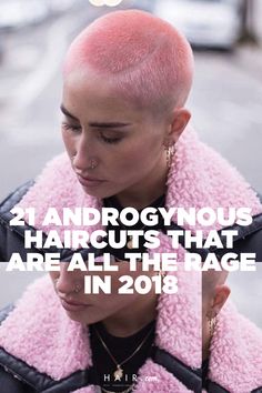 If you're looking for a haircut that's equally masculine as it is feminine, then check out these 21 androgynous haircuts you can use for inspo at your next appointment. From long hair to a buzz cut, we have something to satisfy everyone's styling needs. Masculine Hairstyles For Long Hair, Masculine Short Hair, Buzz Cut Mohawk, Tomboyish Haircut, Masculine Long Hair, Feminine Buzz Cut, Long Buzzcut Women, Short Edgy Pixie Haircut, Androgynous Hair Short