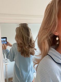 hair Hair Inspo Layers, Shorter Layered Haircuts, Haircut Highlights, Layers Haircut, Blonde Layered Hair, Hair Layers, Haircut Inspo, Hairstyles For Layered Hair, Blowout Hair