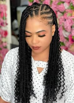 Protective Box Braid Styles, Big Braids For Black Women, Protective Style Braids, Twisted Hair, Big Braids, Feed In Braids Hairstyles, Feed In Braids, Long Box Braids, African Hair Braiding Styles