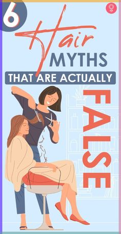 6 Hair Myths That Are Actually False: have you ever wondered if these “words of wisdom” actually have a an iota of truth in it? We decided to bust some of these myths and label them as true or false. Read on to know which all were labeled false. You will be surprised with Number 3! #haircare #hairmyths #haircaretips Jellyfish Haircut, Make Your Hair Thicker, Hair Myth, Hairstyle Examples, Lustrous Hair, Dull Hair, Stimulate Hair Growth, Hair Back, Edgy Hair