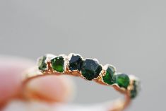 October Stackable Ring (green multi stone) // Rose Gold, Gold, or Silv– Little Sycamore Stackable Birthstone Rings, November Birthstone Jewelry, Green Tourmaline Crystal, February Birthstone Jewelry, December Birthstone Jewelry, January Birthstone Jewelry, October Birthstone Jewelry, October Birthstone Rings, April Birthstone Jewelry