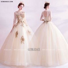 Gold Floor-length Dress For Quinceanera, Gold Ball Gown For Quinceanera, Gold Floor-length Wedding Dress, Elegant Gold Wedding Dress For Quinceanera, Gold Floor-length Gown For Ceremony, Gold Ball Gown Wedding Dress For Quinceanera, Beige Ball Gown For Wedding, Gold Floor-length Wedding Dress For Ceremony, Elegant Gold Ball Gown For Debutante Ball