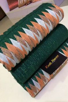 Emerald Green Kente Styles, Green Kente Styles, Kumasi Ghana, Kente Styles, Kente Cloth, Wedding Gowns Mermaid, Online Seller, African Culture, Pattern Mixing