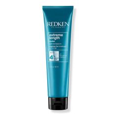 Extreme Length Leave-In Conditioner - Redken | Ulta Beauty Conditioner For Hair Growth, Redken Extreme Length, Redken Extreme, Help Hair Grow, Grow Long Hair, Grow Hair Faster, For Hair Growth, Skin Pores, Damaged Hair Repair