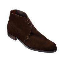 LeatherWear2016 on Storenvy Quality Leather Boots, Crockett And Jones, Custom Design Shoes, Suede Leather Shoes, High Ankle Boots, Handmade Leather Shoes, Good Year, Dress Guide, Chukka Boot