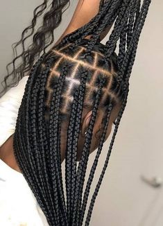 Big Box Braids Hairstyles, African Hair Braiding Styles, Long Box Braids, Couple Goal, Box Braids Hairstyles For Black Women, Braids Hairstyles Pictures, Cute Box Braids Hairstyles, Box Braids Styling, Braids With Beads