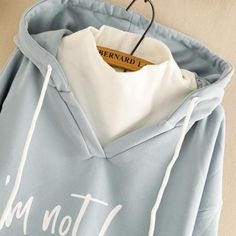 J-Fashion $10 OFF OVER $ 60 (CODE: D10)    J-Fashion $20 OFF OVER $100 (CODE: D20)     Description   Size Chart       Note: Pls check item size chart and delivery date before ordering.   
 
Includes:    ・Hoodie.    Product ID:    ・J40216.    Materials:    ・Cotton.    Neckline :    ・V-neck.    Sleeve Length and style:    ・Long and Normal sleeve.    Pattern:    ・Letter Print.    Color:    ・Blue. 
    Season:    ・Spring, Autumn, Winter.   Women/ Letter/ Print/ Fake Two-Piece/ Hoodie/ Sweatshi Hooded Letter Print Top For Winter, Hooded Letter Print Winter Top, Winter Hooded Tops With Letter Print, Trendy Hoodie Tops For Spring, Spring Hoodie With Letter Print And Stretch Fit, Hooded Letter Print Spring Sweatshirt, Spring Hooded Sweatshirt With Letter Print, Spring Stretch Hoodie With Letter Print, Sporty Hooded Tops For Spring