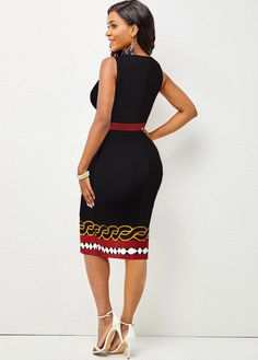 ROTITA Round Neck Multi Color Tribal Print Sleeveless Dress dresses cute, homecoming dresses, elegent dresses #dressesph #dresseswithpockets #dressestodreamabout, dried orange slices, yule decorations, scandinavian christmas Sunmer Dresses, Latest Dress For Women, African Print Dress Ankara, Party Dress Sale, African Maxi Dresses, Round Neck Dress, Elegant Dresses Classy, African Print Dress