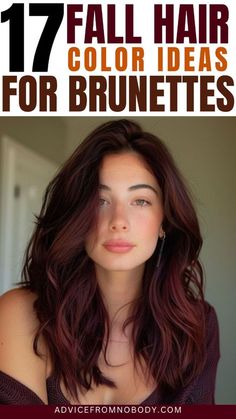 Brown Hair Contouring, Fall Colors For Brunette Hair, Rosewood Brown Hair Color, Simple Hair Colors For Brunettes, Hair Color Ideas For Brunettes One Color, Subtle Fun Hair Color Brunettes, Fall Hair Color For Brunettes With Red, Dark Red And Brown Hair Color, Hair Colour Inspo Color Trends