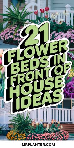 Image showing elegant flower beds in front of house ideas to impress neighbors. Front Flower Garden Ideas, How To Plan A Flower Bed, Flowerbeds Ideas Easy, Flower Bed Ideas In Front Of House, Flower Beds In Front Of House, Small Flower Bed Ideas, Front Yard Beds, Front Flower Bed Ideas, Beautiful Flower Beds