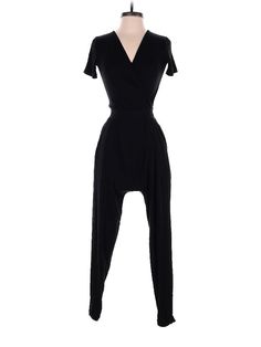 ASOS Jumpsuit Size: 0 Dresses - used. 95% VISCOSE, 5% ELASTANE, Solid | ASOS Jumpsuit: Black Solid Jumpsuits - Size 0 Asos Jumpsuit, Solid Jumpsuit, Jumpsuit Black, Black Solid, Black Jumpsuit, Jumpsuit Dress, Handbags For Women, Women Handbags, Asos