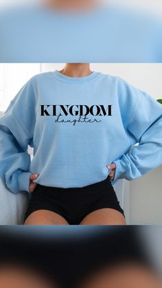 Godly Woman Quotes, Small Business Packaging Ideas, Jumper Outfit, God's Love Quotes, Scripture Quotes Bible, Christian Clothing, Pullover Sweatshirt