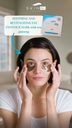 With sea ginseng, a natural ingredient with a specific revitalizing action, collagen and hyaluronic acid, SKIN IV's eye contour patches are the best way to give the eye zone a soothed, radiant look!🌟 Eye Contour, The Eye, Hyaluronic Acid, Natural Ingredients, Good Things