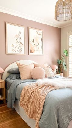 Beige And Pastel Bedroom, Pastel Room Colors Paint, Room Inspiration Pastel, Pastel Room Inspiration, Pastel Minimalist Room, Bedroom Ideas Pastel, Bedroom Ideas Soft, Pastel Bedroom Aesthetic, Interior Design Pastel