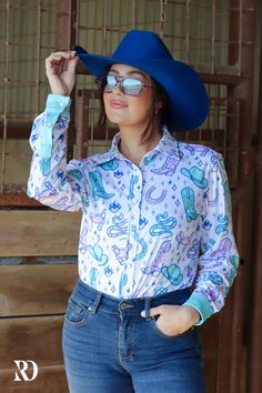 OUTLAW PERFORMANCE RODEO SHIRT (ADULT) – Ranch Dress'n Boots Makeup, Bra Essentials, Rodeo Shirts, Rodeo Outfits, Boot Cut Denim, Top Graphic Tees, Short Leggings, Country Outfits, Denim Trousers